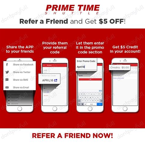 prime time shuttle promo code