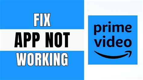 prime video app not working on ipad