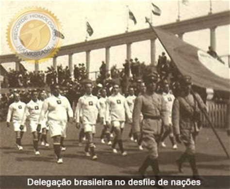 primeira participação do brasil em olimpíadas