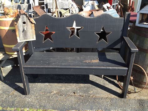 Rustic Charm at its Finest: Discover the Beauty of a Primitive Country Bench