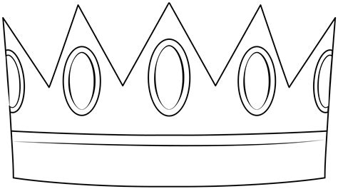 Prince Crown Template Printable