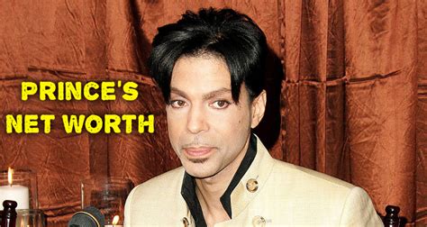 prince net worth at time of death