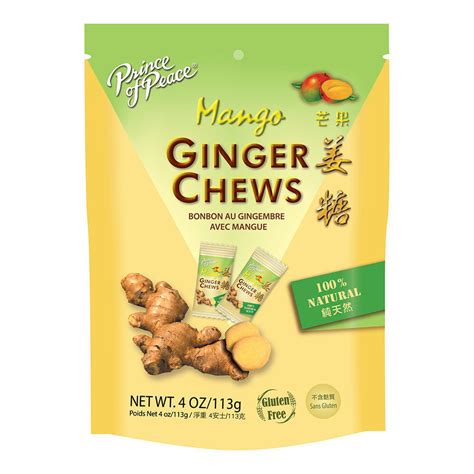 prince of peace mango ginger chews