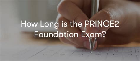 prince2 foundation exam pass mark