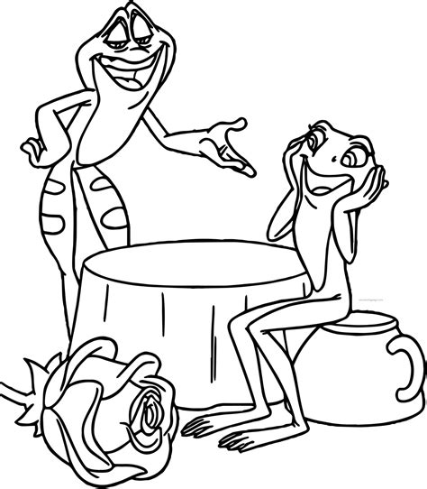 Princess And Frog Coloring Pages: A Fun Activity For Kids