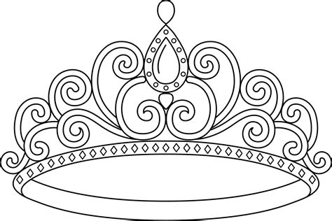 Princess Crown Coloring Pages: A Fun And Creative Activity For Kids