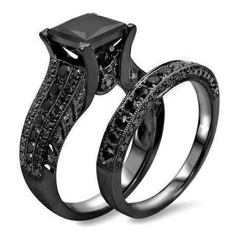 seoyarismasi.xyz:princess cut black diamond engagement rings