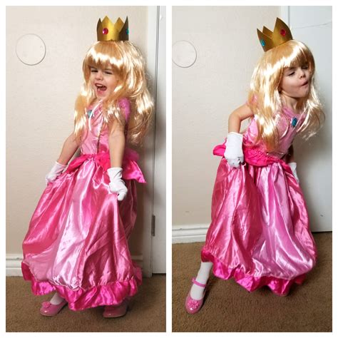 Prestige Princess Peach Girls Costume Costume Craze Princess peach costume, Peach costume