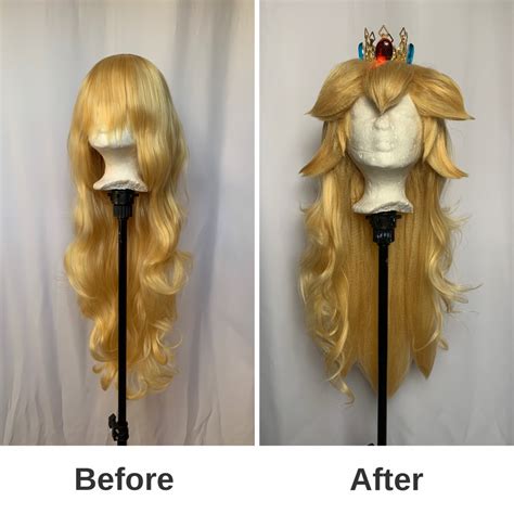 Princess Peach Hair Tutorial