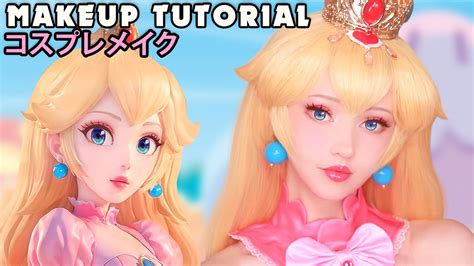 princess peach makeup tutorial