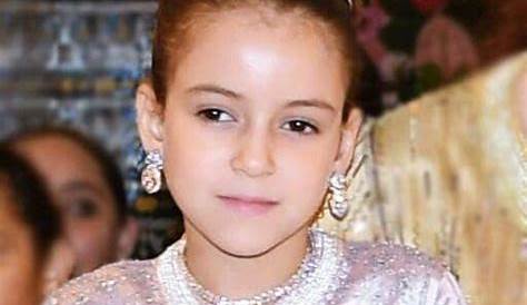La Princesse Lalla Meryem du Maroc, fille du roi Hassan II, lors