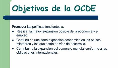 Entrar a la Ocde es un imperativo