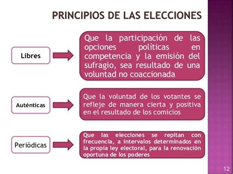 principios aplicables al derecho electoral