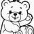 print teddy bear pictures