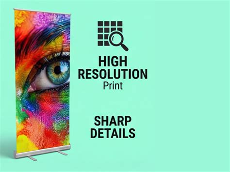 Print banner resolution