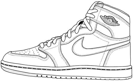 Print Drawing Shoe