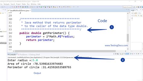 Print Java Return Value