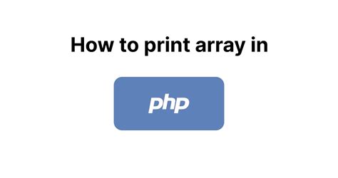 Print Key In Array Php