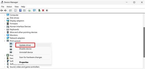 Print Management Update Driver
