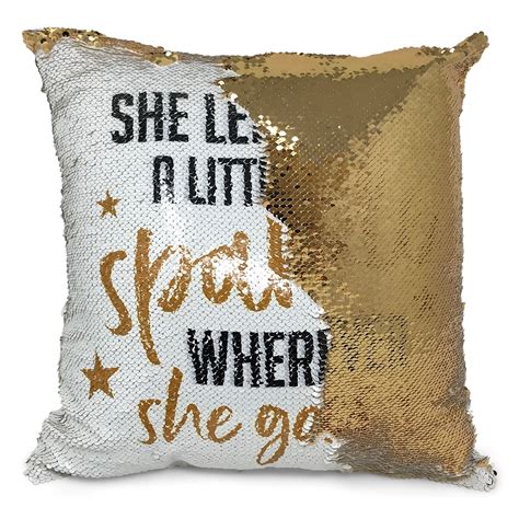 Print On Demand Sequin Pillow