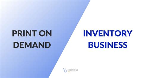Print On Demand Vs Inventory