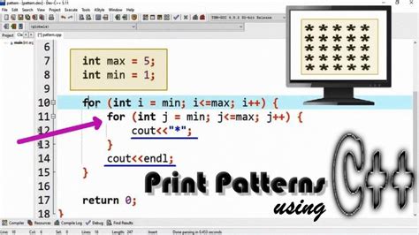 Print Pattern In Cpp