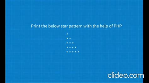 Print Pattern Php