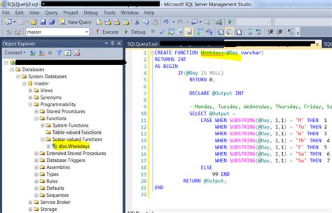 Print Sql Server Function
