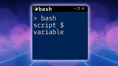 Print Variable Bash Script