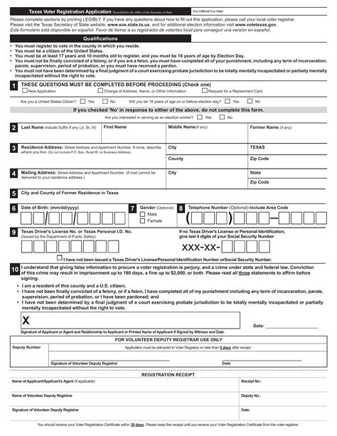 print voter registration card texas