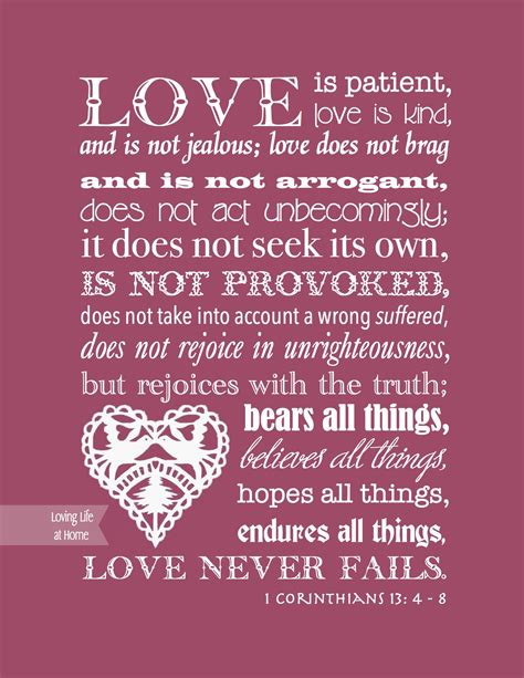 1 Corinthians 13 Love Is Patient Love Is Kind Wood Farmhouse Wall Sign