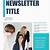 printable 2 page newsletter template free