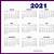printable 2021 calendar by month