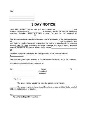 Free 3 Day Notice Template Of 3 Day Eviction Notice California Lodger