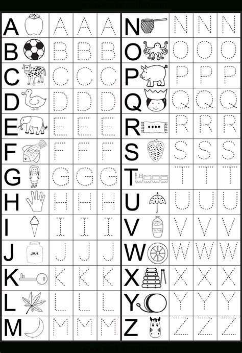 Printable Alphabet Activities For 3 Year Olds: Fun And Easy Learning