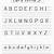 printable alphabet on lined paper