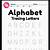 printable alphabet tracing worksheets pdf