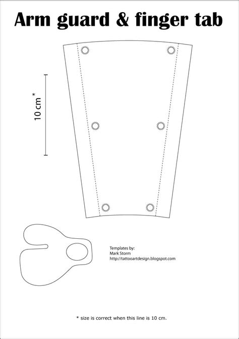 Printable Arm Guard Template: Your Ultimate Guide