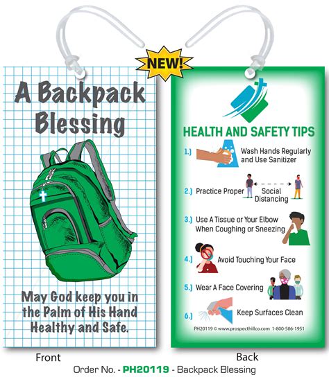 Backpack Blessings Backpack Tags + BacktoSchool Gift Bags Deeper