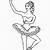 printable ballerina coloring pages