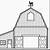 printable barn coloring pages