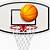 printable basketball net