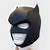 printable batman cowl template