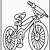 printable bicycle coloring page