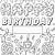 printable birthday cards coloring