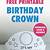 printable birthday crown