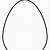 printable blank easter egg coloring pages