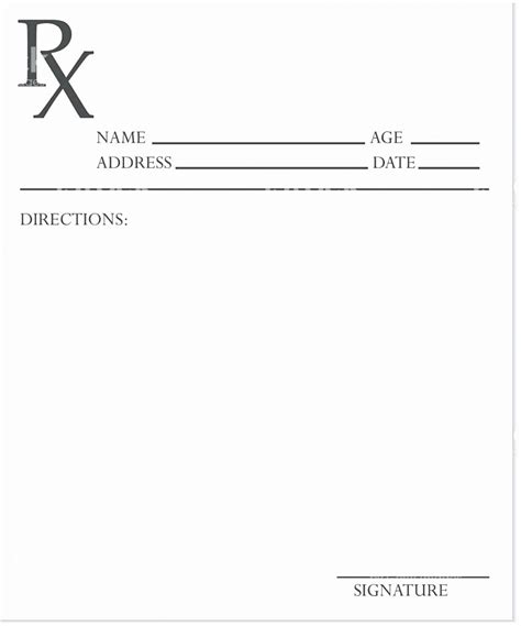Printable Blank Prescription Pad: What You Need To Know