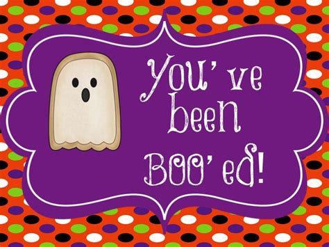 Free You've Been Booed Printables! Happiness is Homemade