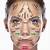 printable botox injection face map